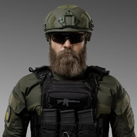 Шлем Ukrarmor FAST Team Wendy СВМПЕ. Уровень защиты NIJ IIIA Олива