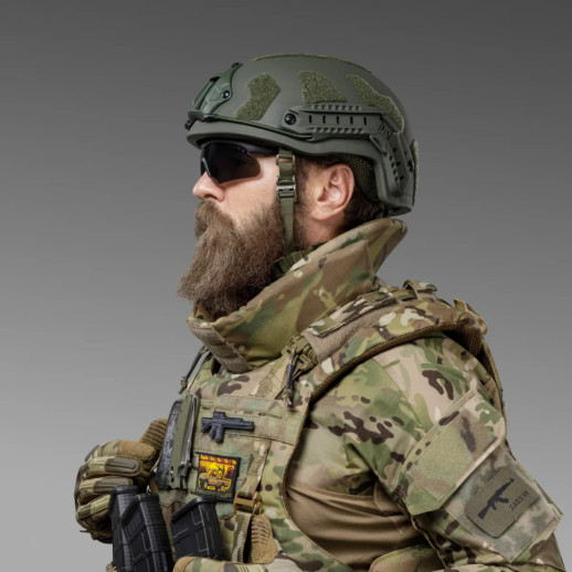 Шлем Ukrarmor FAST Team Wendy СВМПЕ. Уровень защиты NIJ IIIA Олива