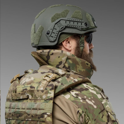 Шлем Ukrarmor FAST Team Wendy СВМПЕ. Уровень защиты NIJ IIIA Олива