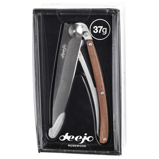 Нож Deejo Wood 37 g, rosewood