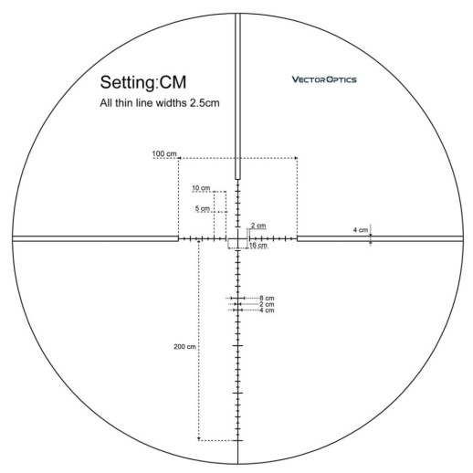 Прицел оптический Vector Optics Veyron 6-24x44 (30mm) FFP