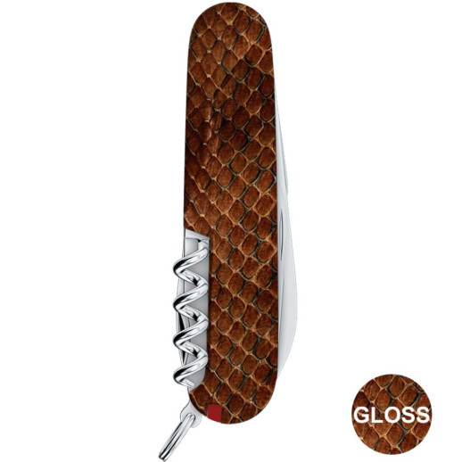 Складной нож Victorinox SPARTAN DESIGN Принт Кожа кобры 1.3603.R2210pk
