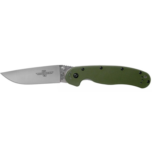 Нож Ontario Knife RAT I Linerlock foliage green