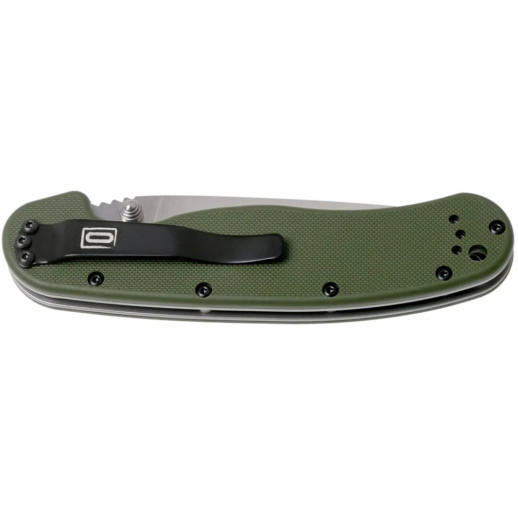 Нож Ontario Knife RAT I Linerlock foliage green