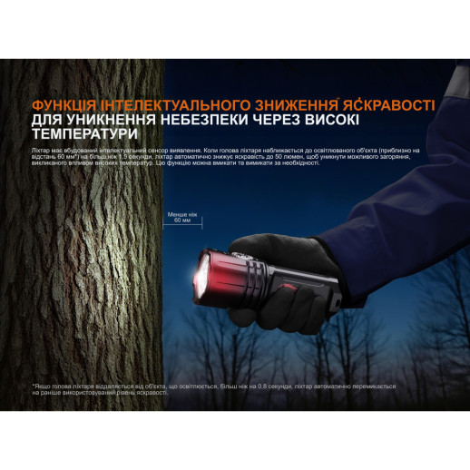 Фонарь поисковый ручной Fenix LR35R PRO | Лимитированная серия