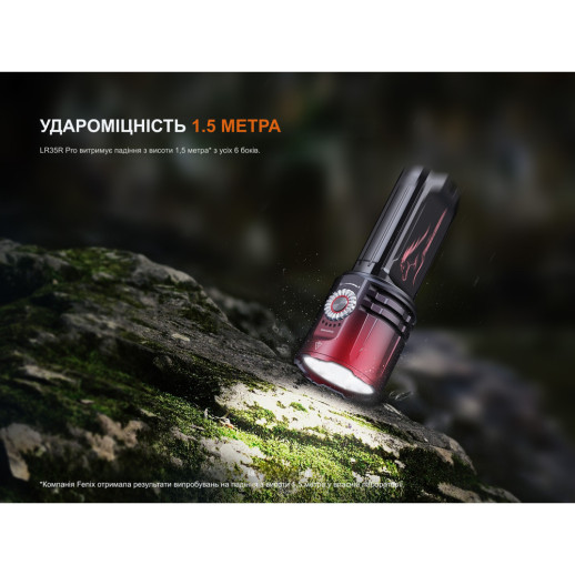 Фонарь поисковый ручной Fenix LR35R PRO | Лимитированная серия