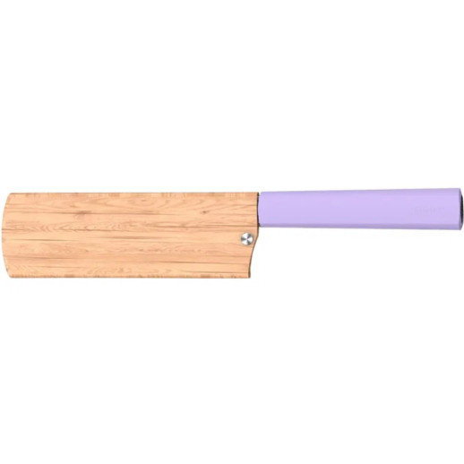 Нож кухонный Butterfork Nakiri AR-RPM9 ABS Mist Violet