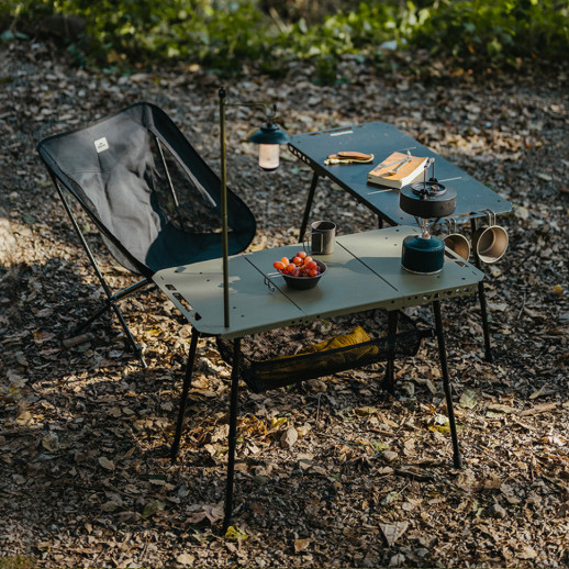 Складной стол Naturehike CNK2450JJ025, 80х40 см, алюминий, черный