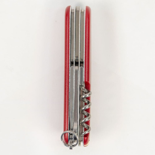Складной нож Victorinox CLIMBER MAT красный матовый лак с желтым лого