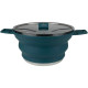 Кастрюля Tribe Collapsible Pot 2,5 л силиконовая T-FF-0025, ocean