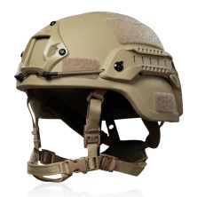 Шлем Ukrarmor Mich 2000. Уровень защиты NIJ IIIA Койот