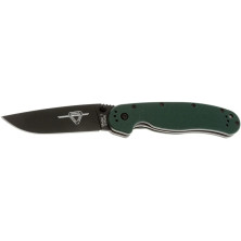 Нож Ontario Knife RAT I Linerlock G10 green