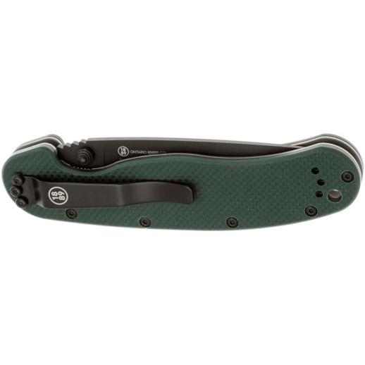 Нож Ontario Knife RAT I Linerlock G10 green