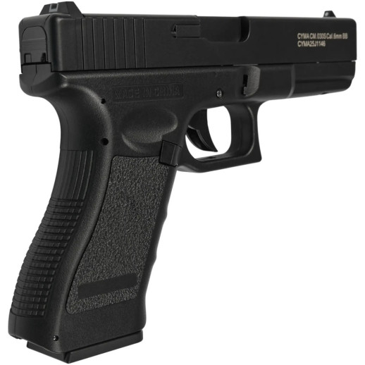 Страйкбольный пистолет CYMA Glock 18C AEP 6 мм MOSFET