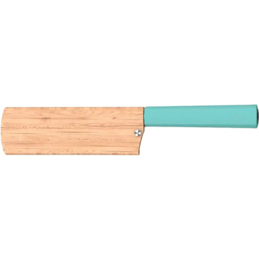 Нож кухонный Butterfork Nakiri AR-RPM9 ABS Turquoise Green