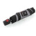 Зонт Knirps Mini Duomatic Reflective Black Авто / Складной / 6 спиц / D92x24см