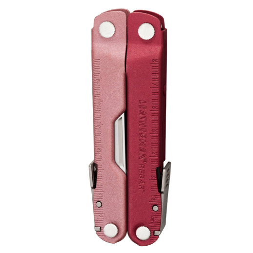Мультиинструмент Leatherman Rebar Heathered Cranberry, нейлоновый чехол