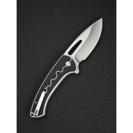Нож складной Sencut Squiggy White/Black S24082A-1