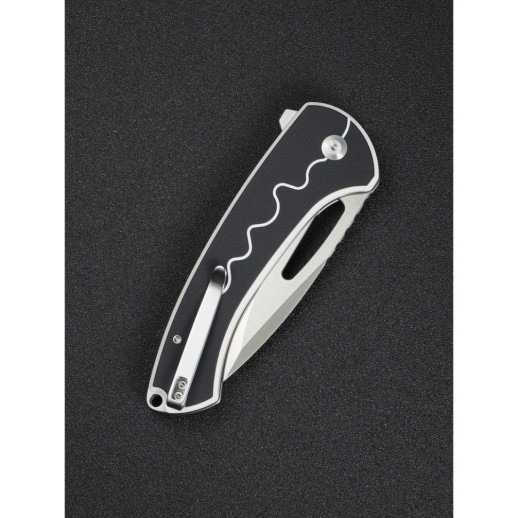 Нож складной Sencut Squiggy White/Black S24082A-1