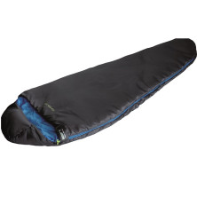 Спальный мешок High Peak Lite Pak 1200, черный/синий, левый