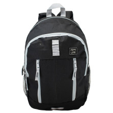Рюкзак городской Semi Line 20 Black/White Elements (J4923-1)