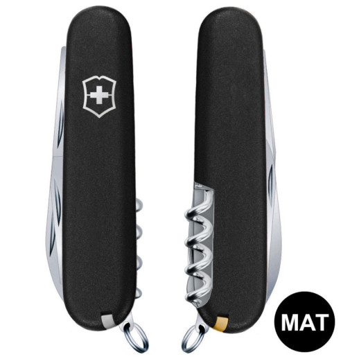 Складной нож Victorinox CLIMBER MAT черный матовый лак