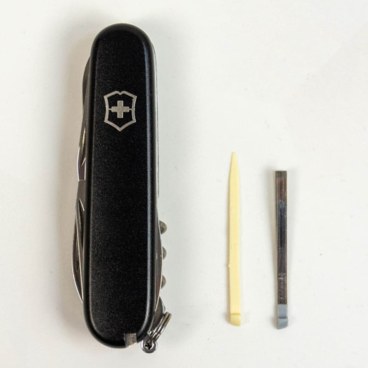 Складной нож Victorinox CLIMBER MAT черный матовый лак