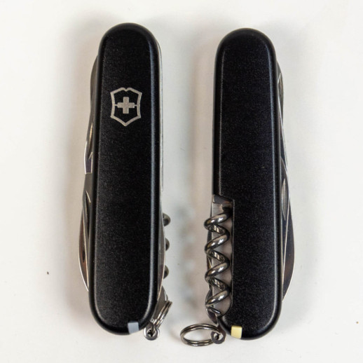 Складной нож Victorinox CLIMBER MAT черный матовый лак
