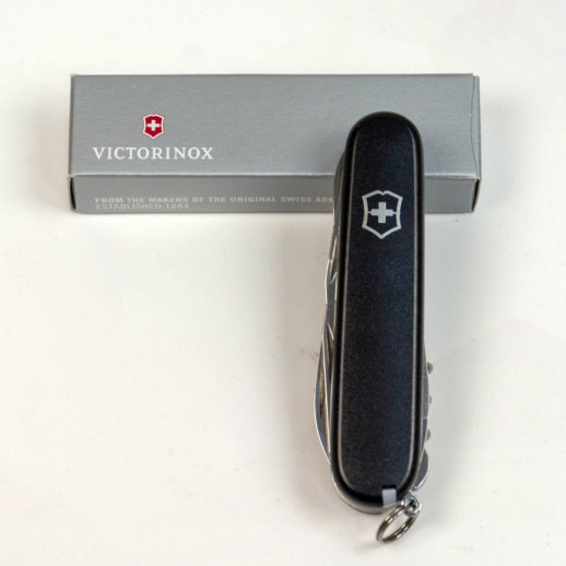 Складной нож Victorinox CLIMBER MAT черный матовый лак