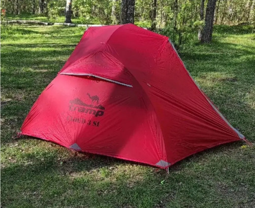 Палатка Tramp Cloud 3 Si TRT-094-red красный