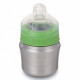 Бутылочка для кормления Kid Kanteen Baby Bottle Brushed Stainless 148 ml