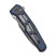 Нож складной туристический Weknife Dressytak (8.6 см) Bohler M390 / Titanium синий