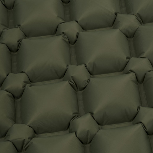 Коврик надувной Highlander Nap-Pak Inflatable Sleeping Mat PrimaLoft 5 cm Olive (AIR072-OG) (930481)