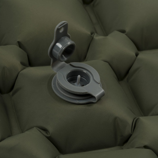 Коврик надувной Highlander Nap-Pak Inflatable Sleeping Mat PrimaLoft 5 cm Olive (AIR072-OG) (930481)