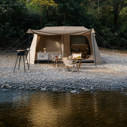 Палатка шестиместная автоматическая Naturehike Village 13 CNK2550WS042, коричневая