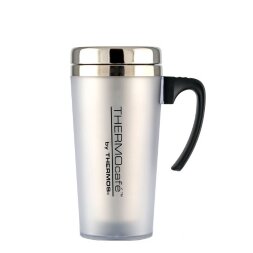 Термокружка Thermos QS1904, 0.42 л (серая, черная)