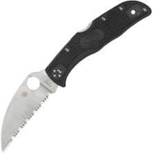 Нож Spyderco Endela Wharncliffe, серрейтор (C243FSWCBK)