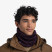 Шарф-труба Buff Heavyweight Merino Wool solid deep purple
