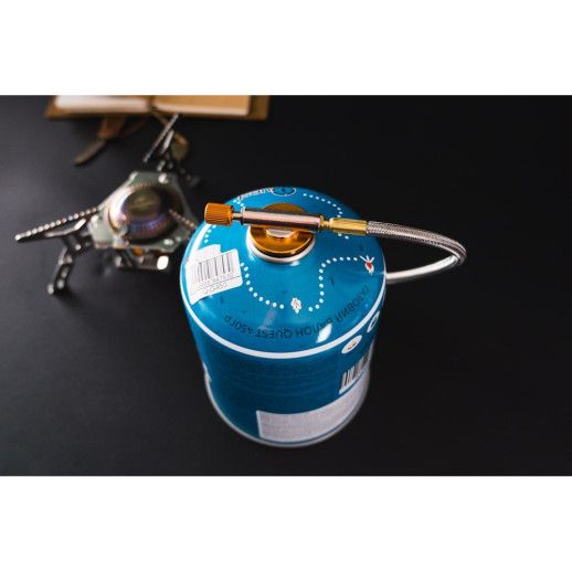 Газовый баллон резьбовой бутановый Quest, 450гр
