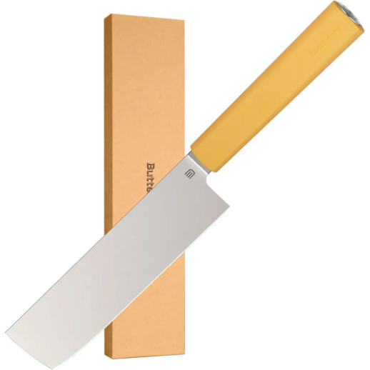 Нож кухонный Butterfork Nakiri AR-RPM9 ABS Yellow