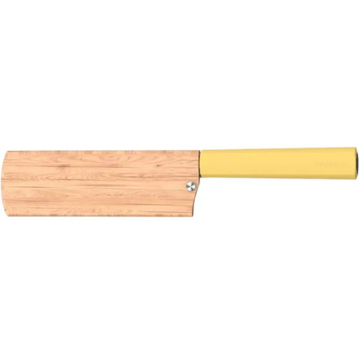 Нож кухонный Butterfork Nakiri AR-RPM9 ABS Yellow