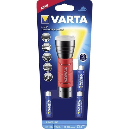 Карманный фонарь Varta, 3AAA, 235 лм (17627101421)
