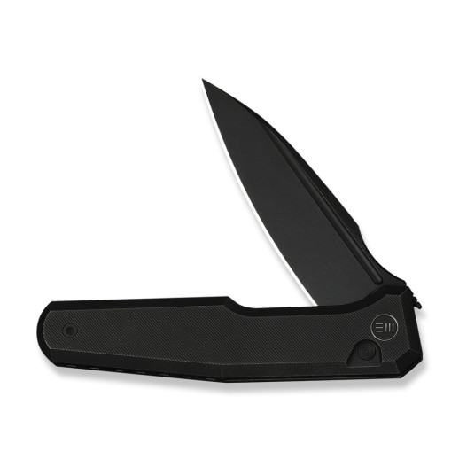 Нож складной туристический Weknife Dressytak (8.6 см) Bohler M390 / Titanium черный
