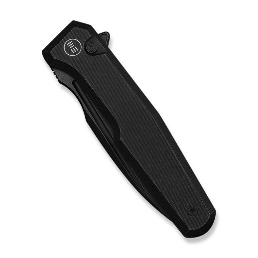 Нож складной туристический Weknife Dressytak (8.6 см) Bohler M390 / Titanium черный