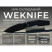Нож складной туристический Weknife Dressytak (8.6 см) Bohler M390 / Titanium черный