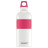 Бутылка для воды SIGG CYD Pure White Touch, 0.6 л (розовая)