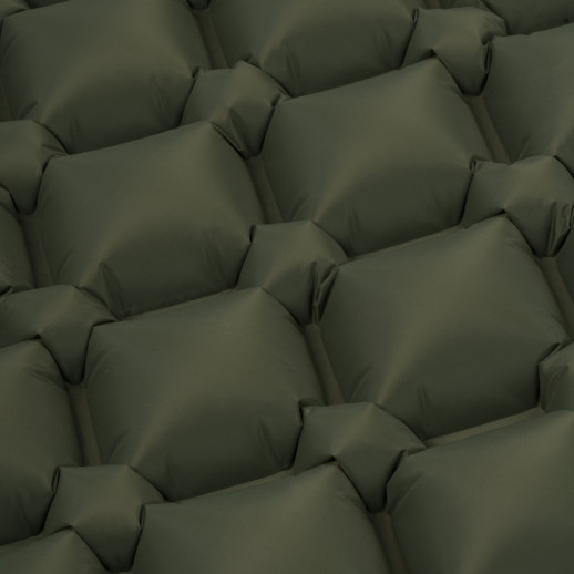 Коврик надувной Highlander Nap-Pak Inflatable Sleeping Mat XL 5 cm Olive (AIR073-OG) (930483)