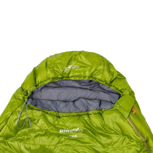 Спальный мешок Pinguin Micra (6/1°C), 175 см - Right Zip, Green (PNG 230840) 2020
