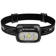 Фонарь налобный Nitecore NU30 2024 (500 люмен, 3 режима, IP68, USB-С), черный