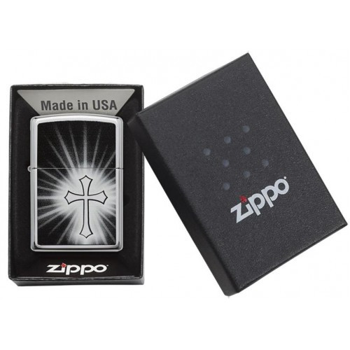 Зажигалка Zippo 250 Reflective Cross 29074